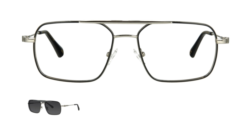 Optical frame with clip-on TONNY 0170C1