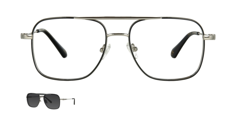 Optical frame with clip-on TONNY 0171C1